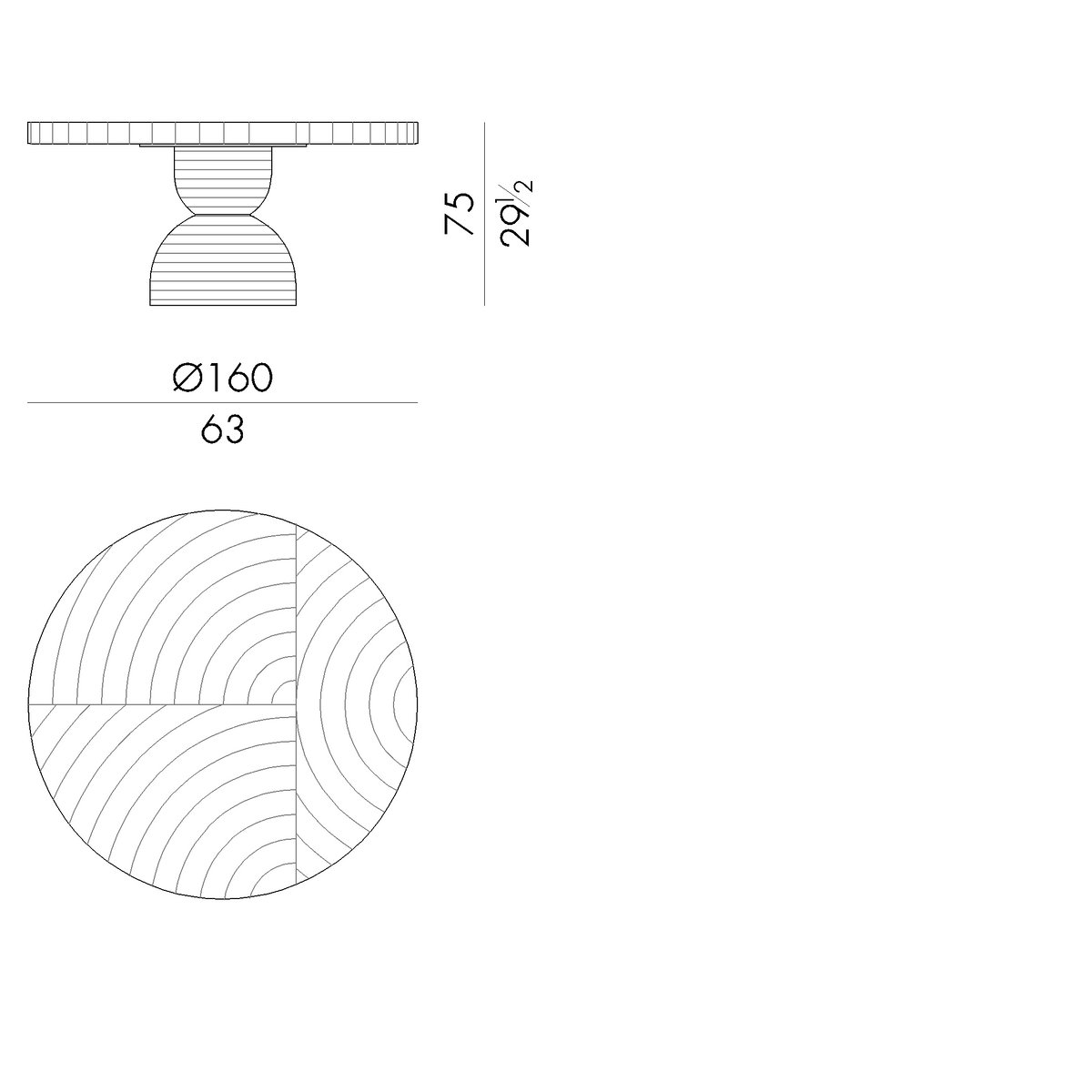 Luxury Round Dining Table
