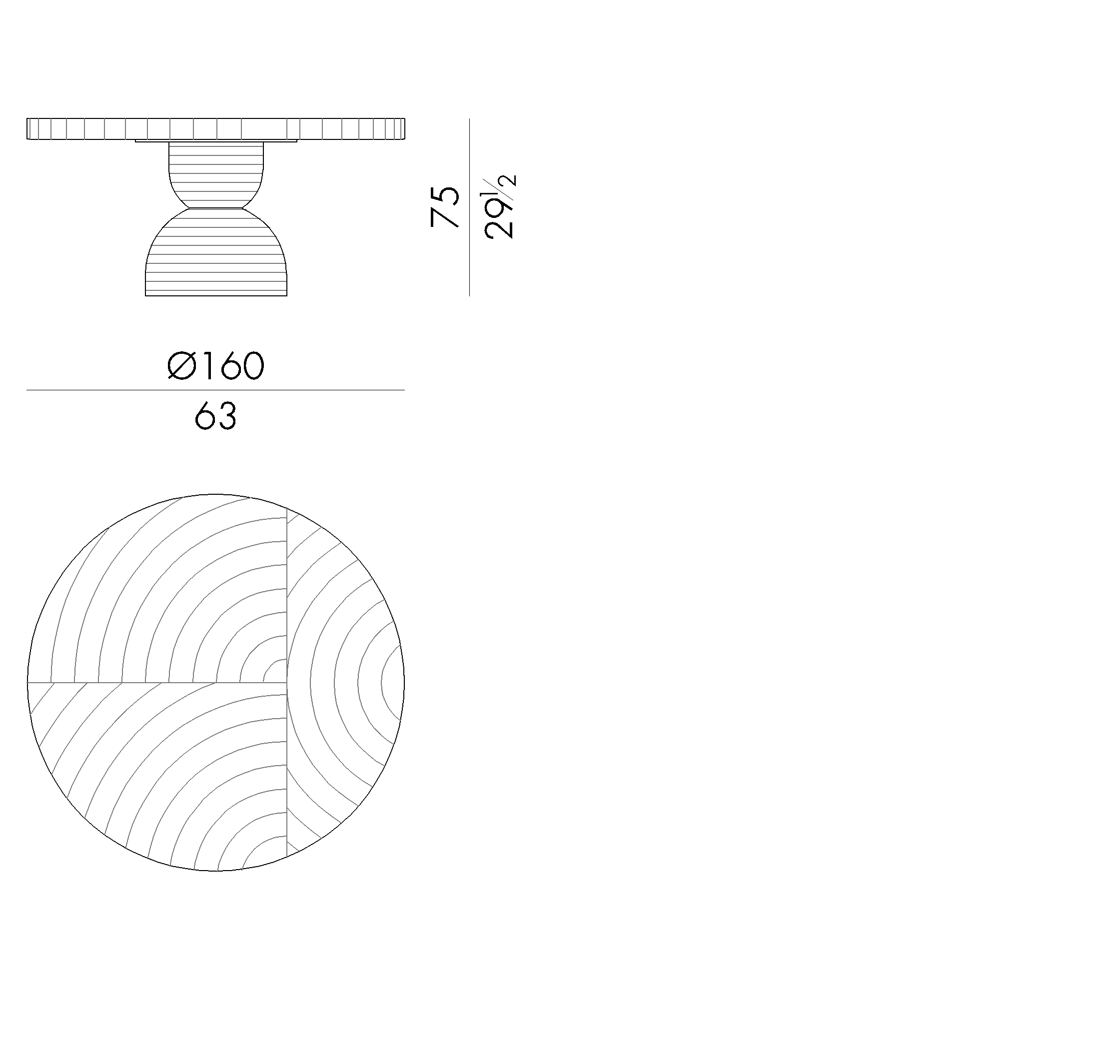 Luxury Round Dining Table