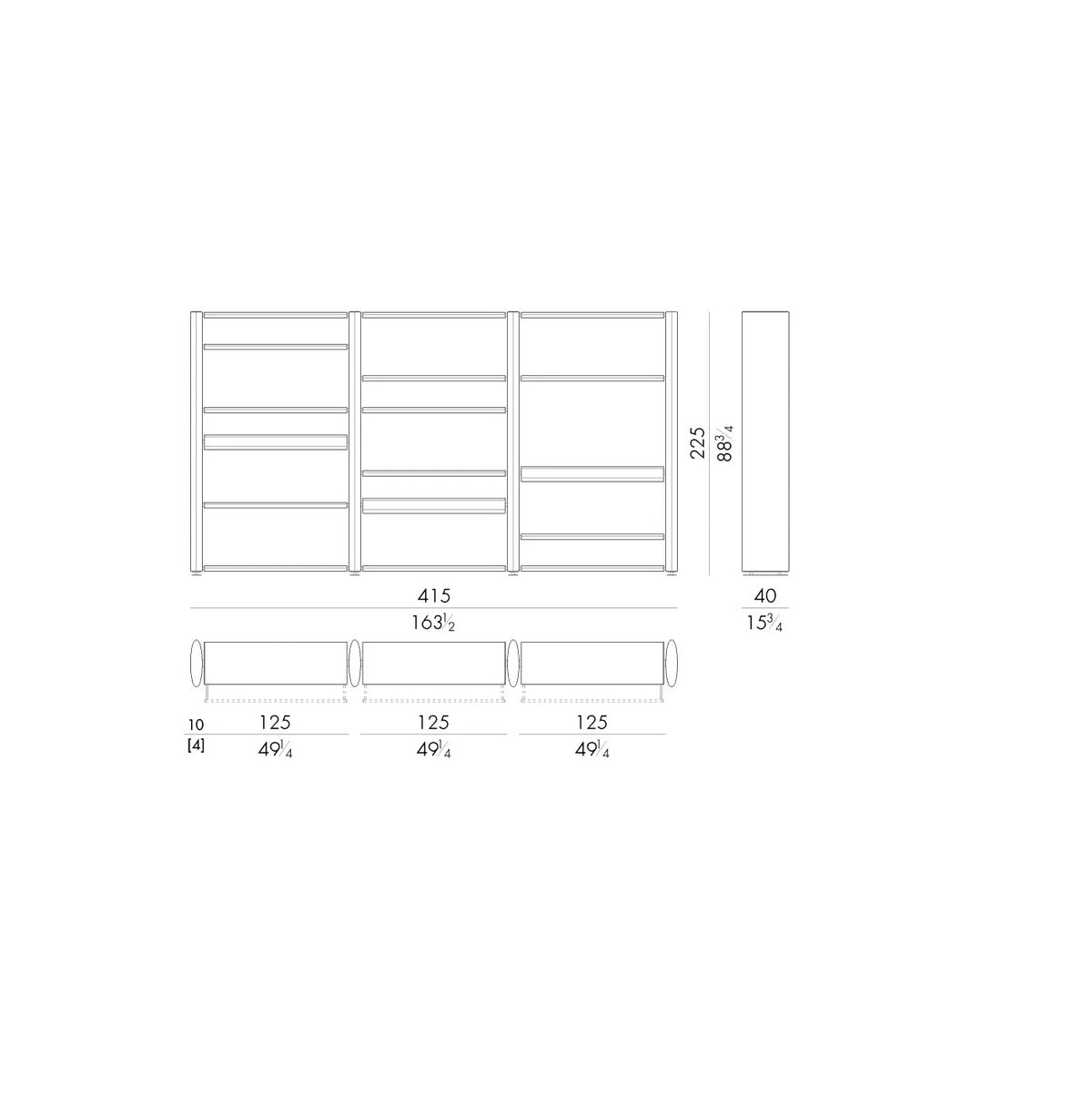 Averra Bookcase