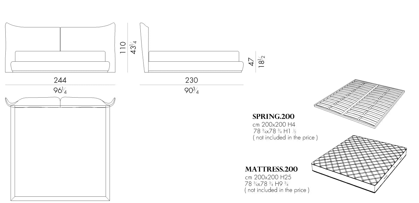 PureLine Bed