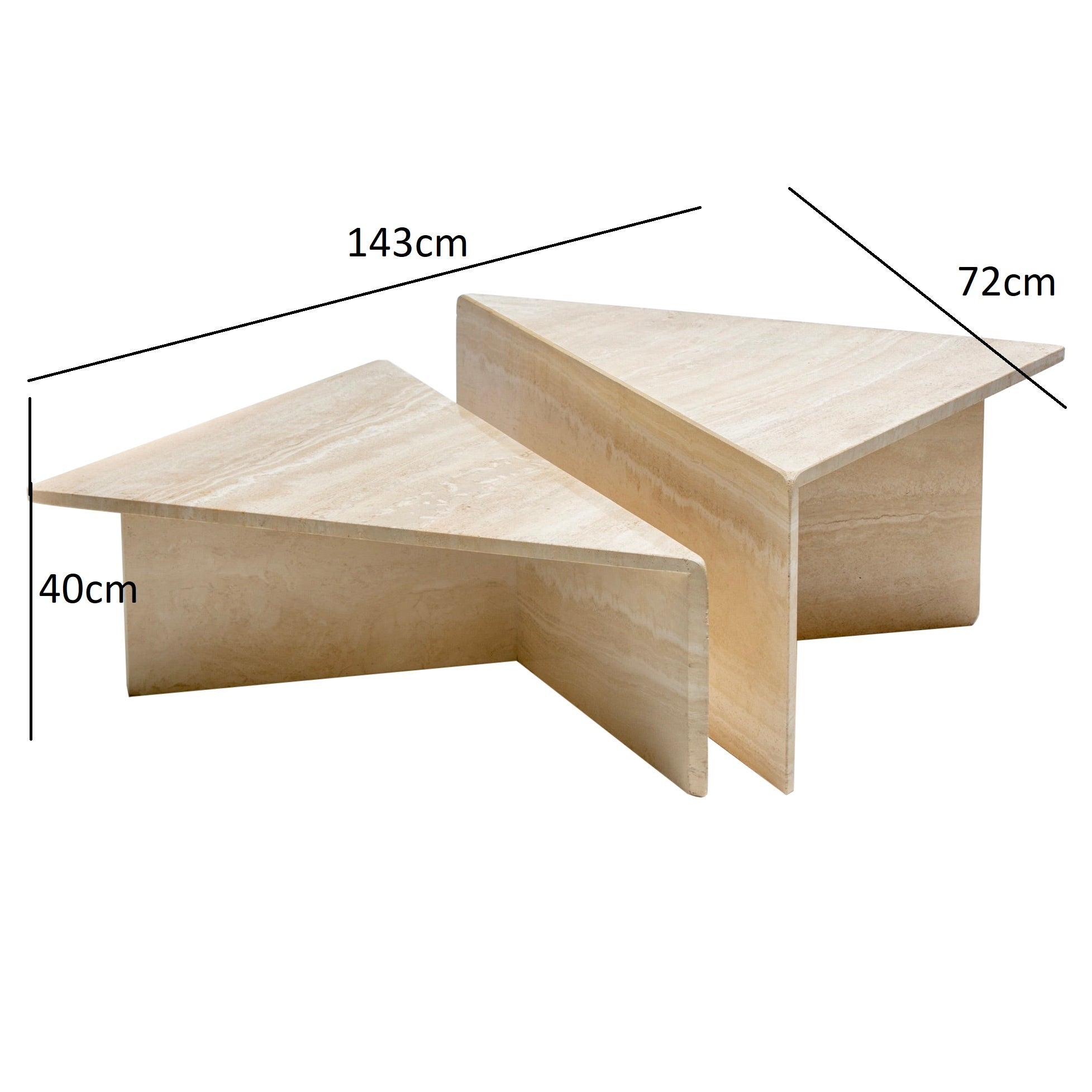 Modern Dual Coffee Table