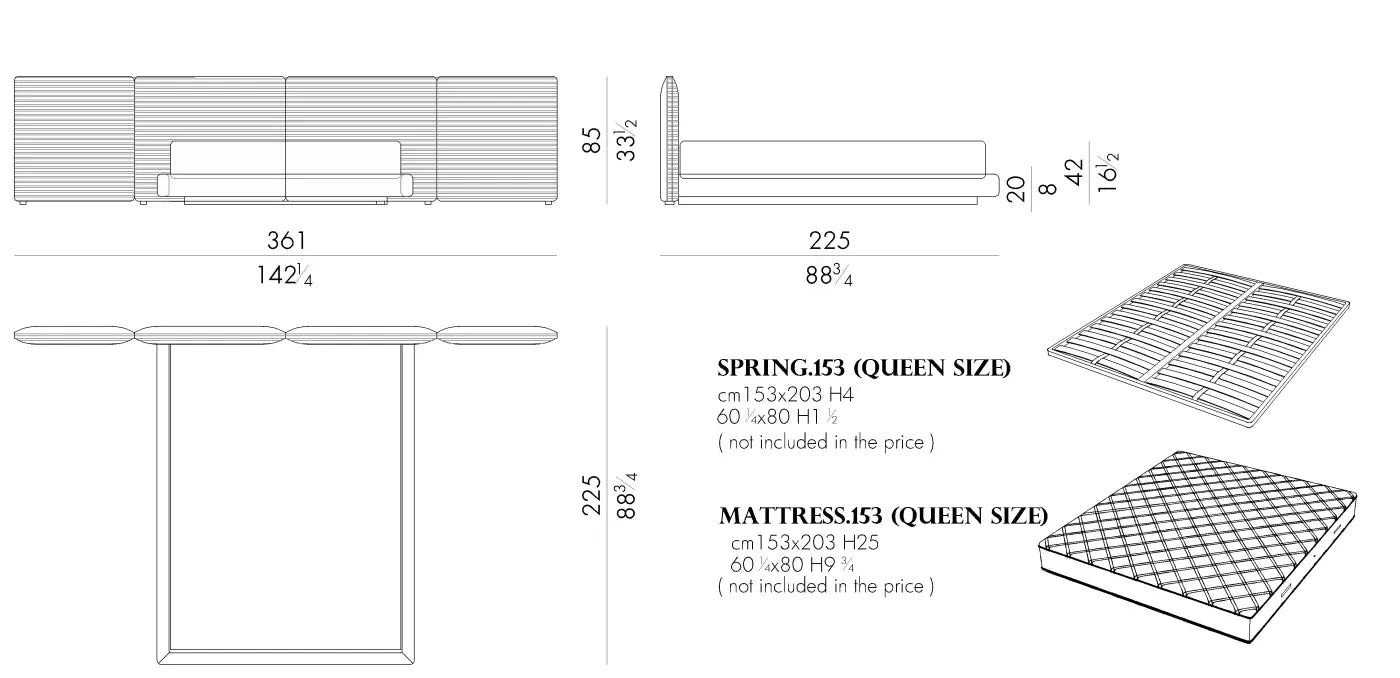 Dulcis Comfort Bed