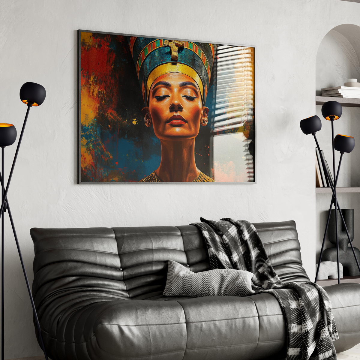 The Queen’s Power Nefertiti Portrait