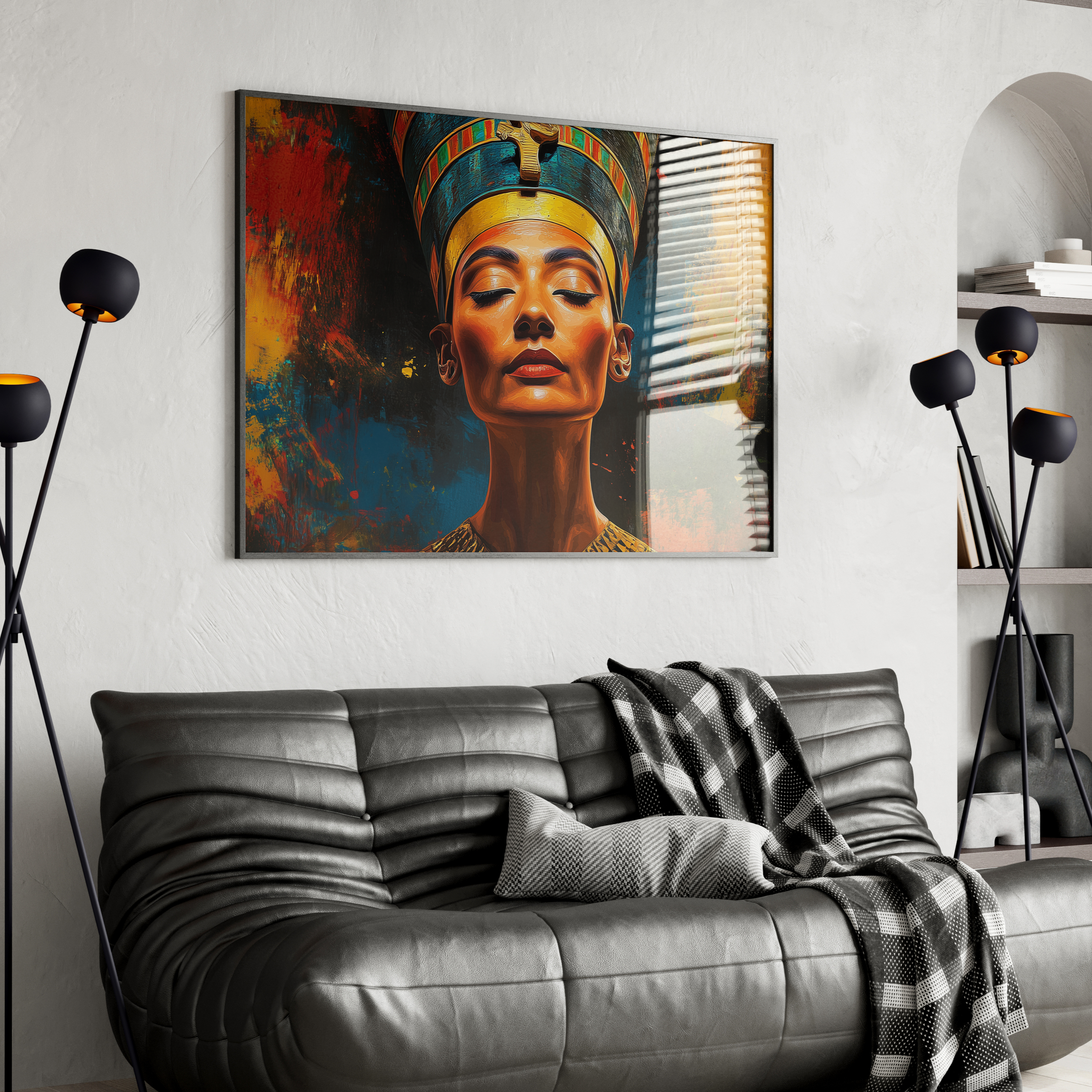 The Queen’s Power Nefertiti Portrait
