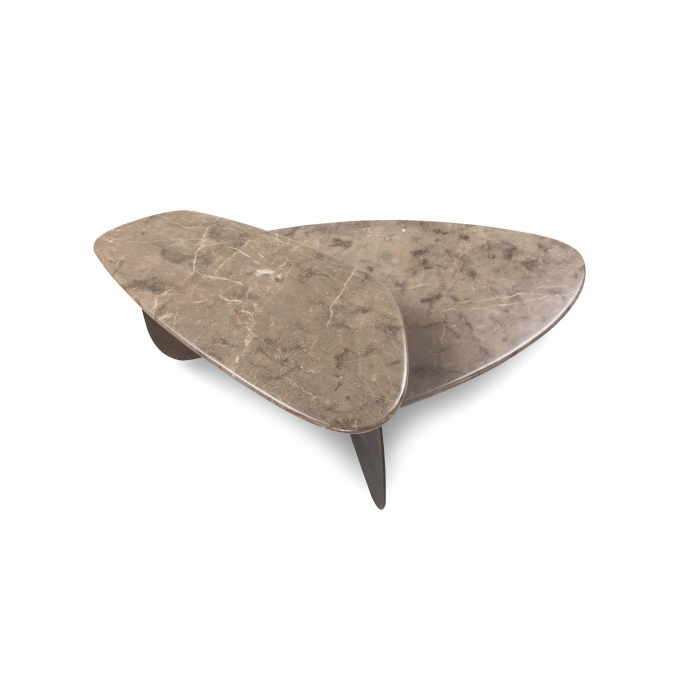 Multilevel Marble Coffee Table