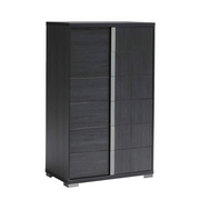 Rustic Elegance Matt Black Bedroom