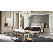 Light Elm Elegance Bedroom