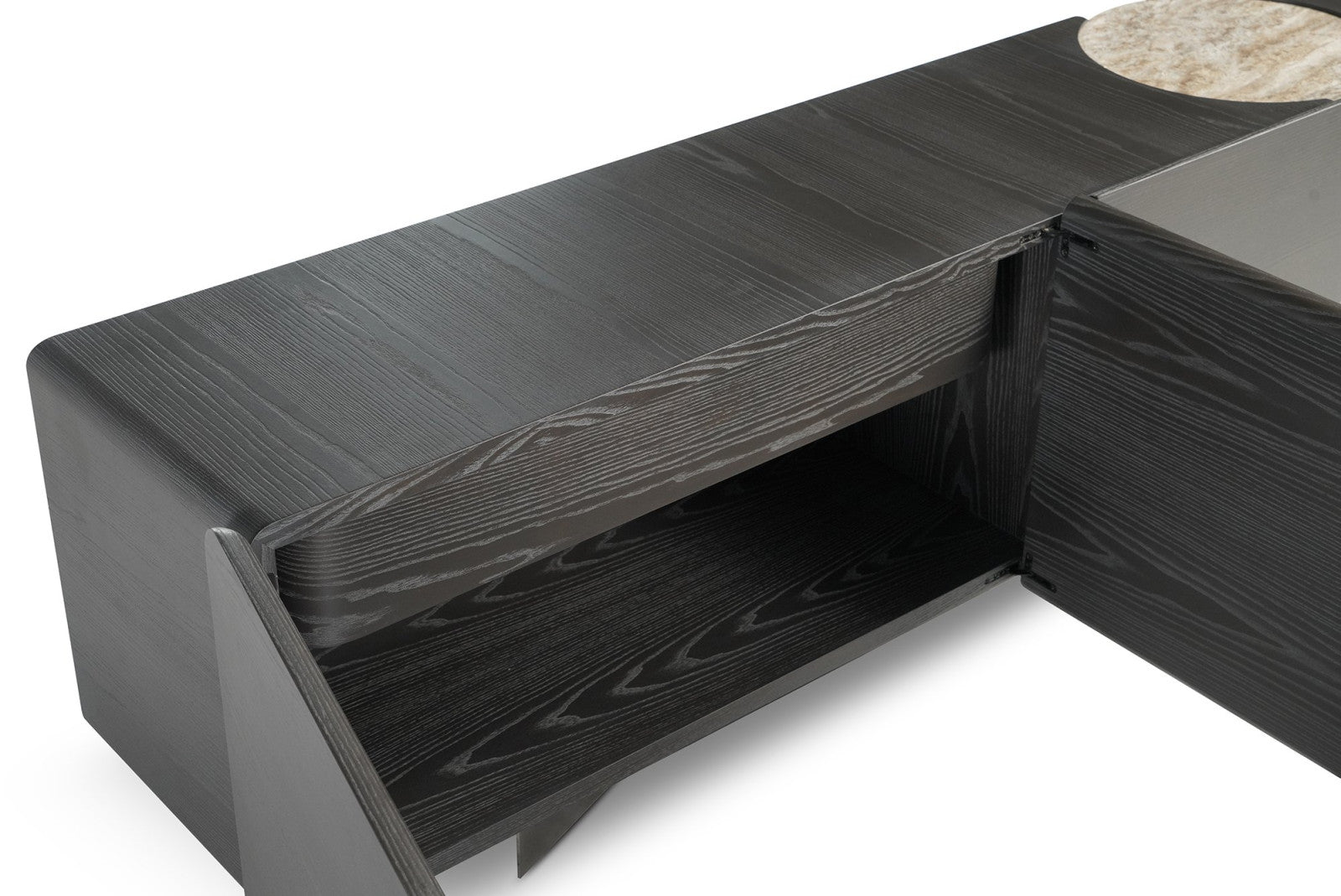 Stone Pillar tv unit