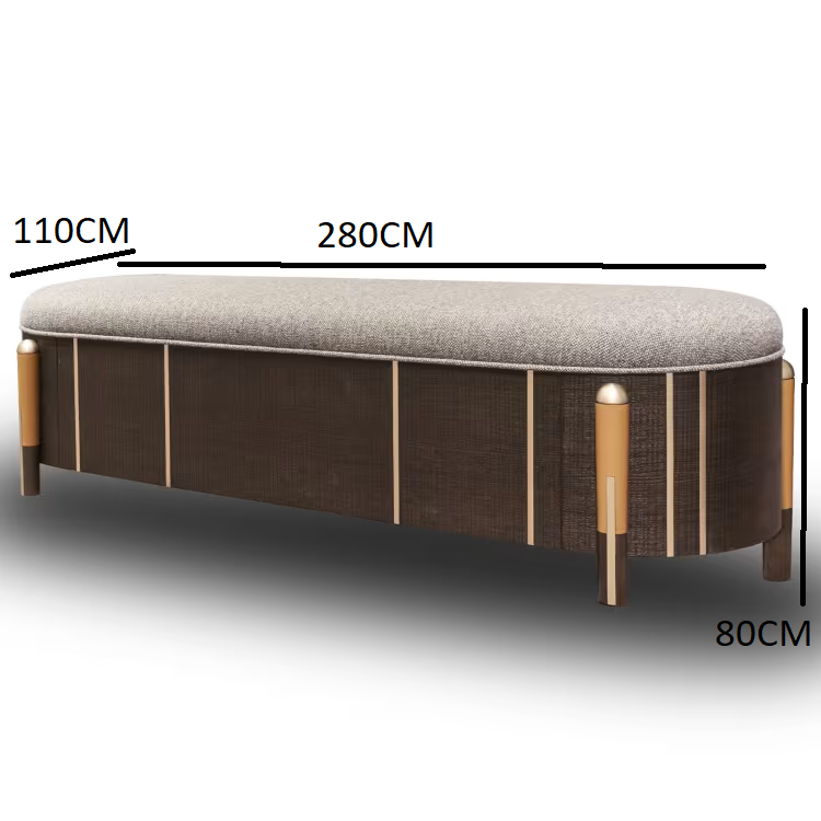 Lelude collection bench