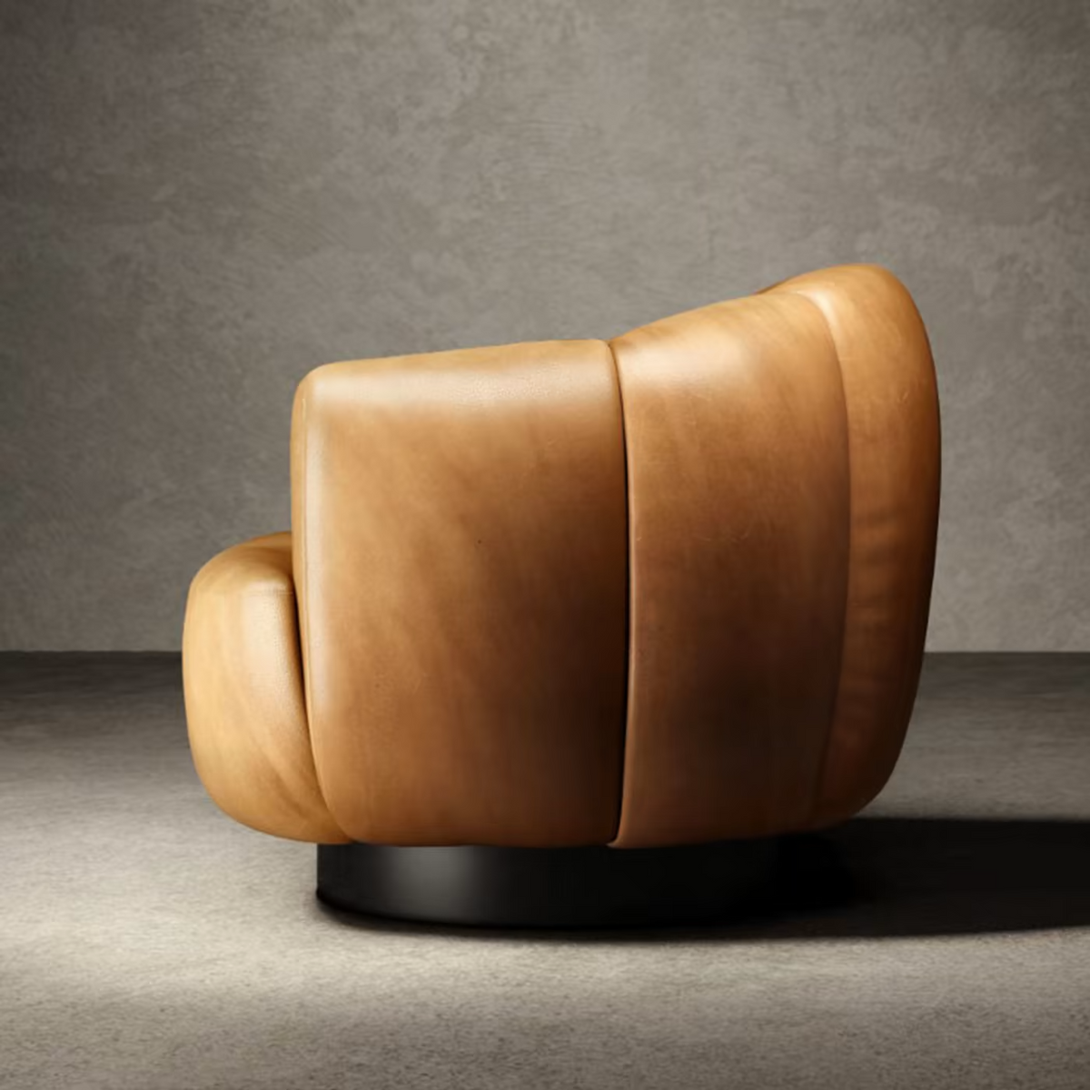 Ornella leather armchair