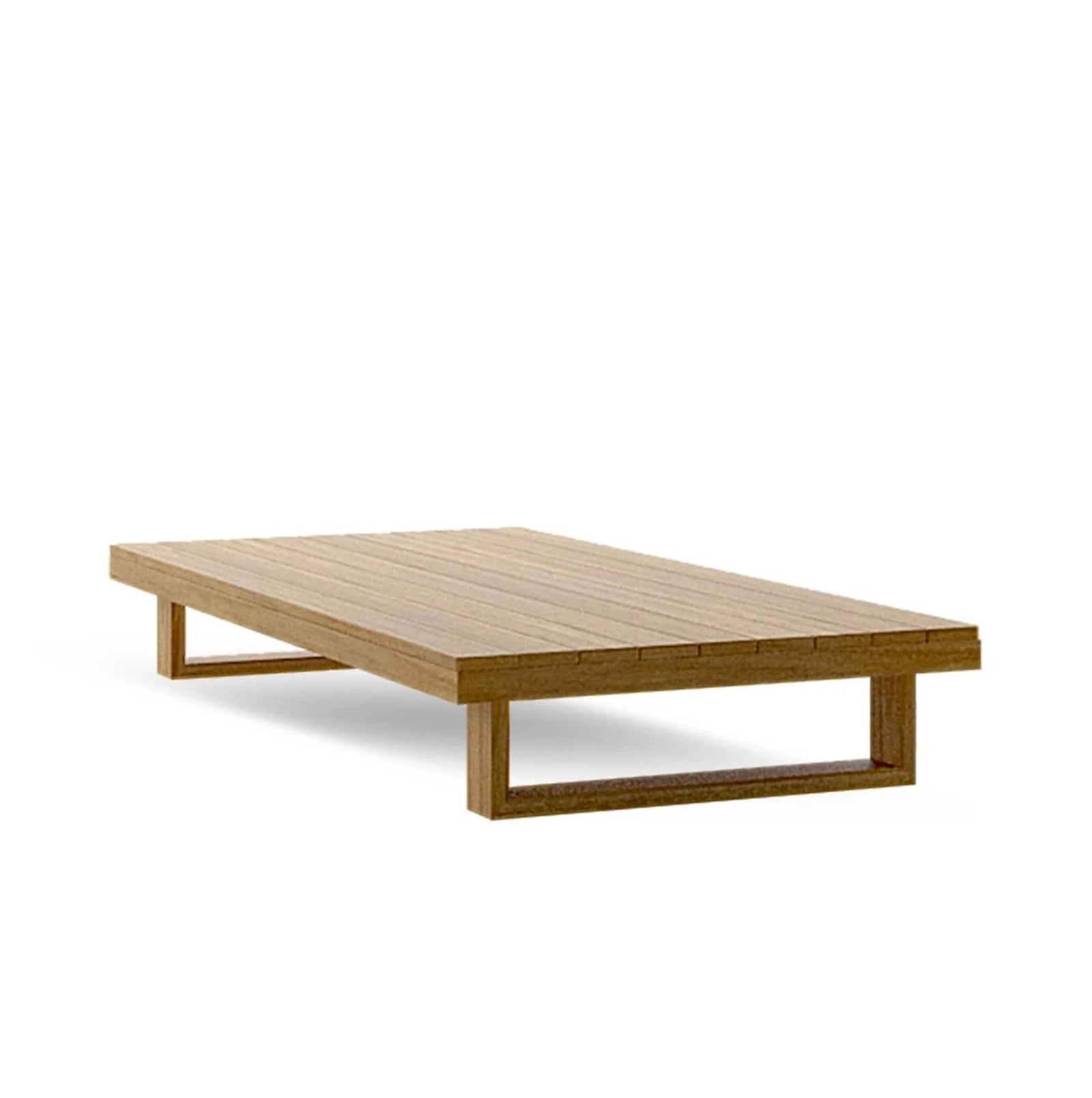 wooden outdoor coffee table