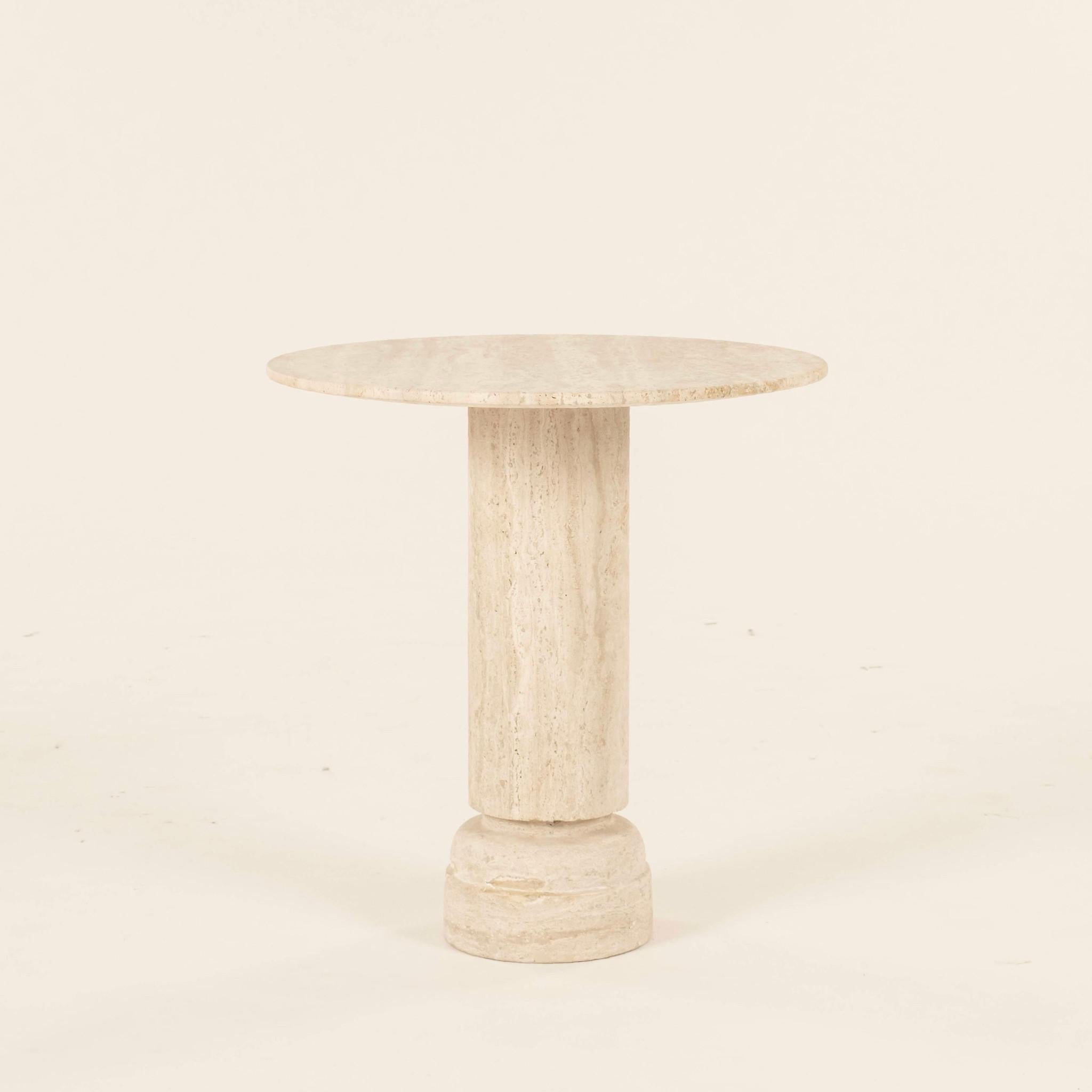 Marble side table