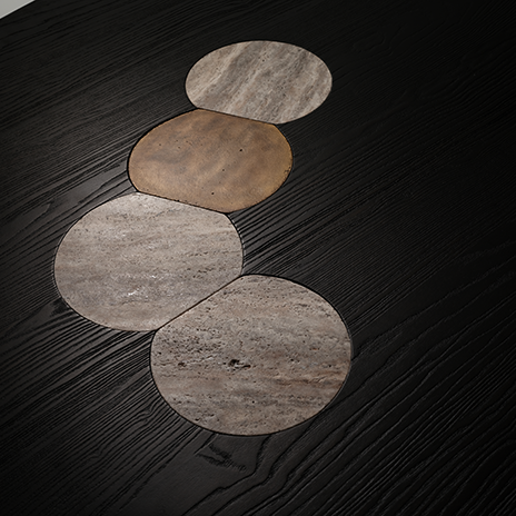 Royal design dining table