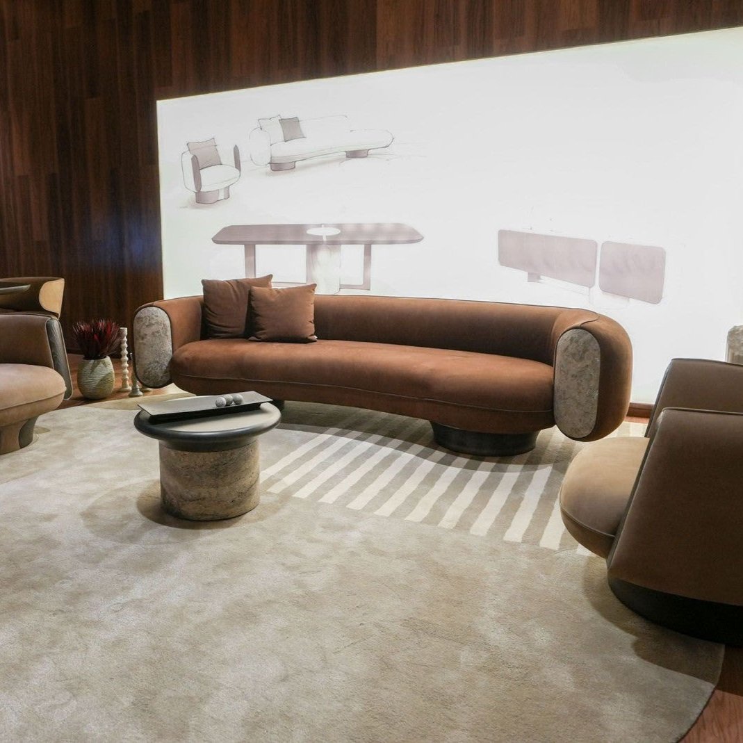 European design sofa