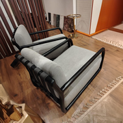Modern lounge chair featuring