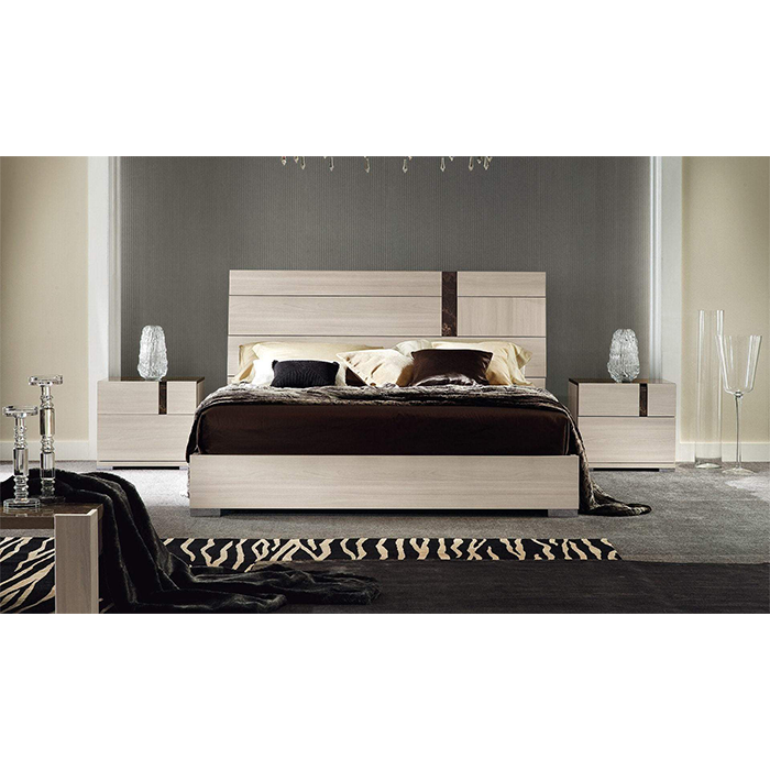Light Elm Elegance Bedroom