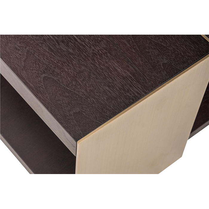 Brass Elegance Coffee Table