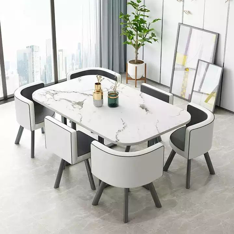 Chic Six-Seater Dining Table