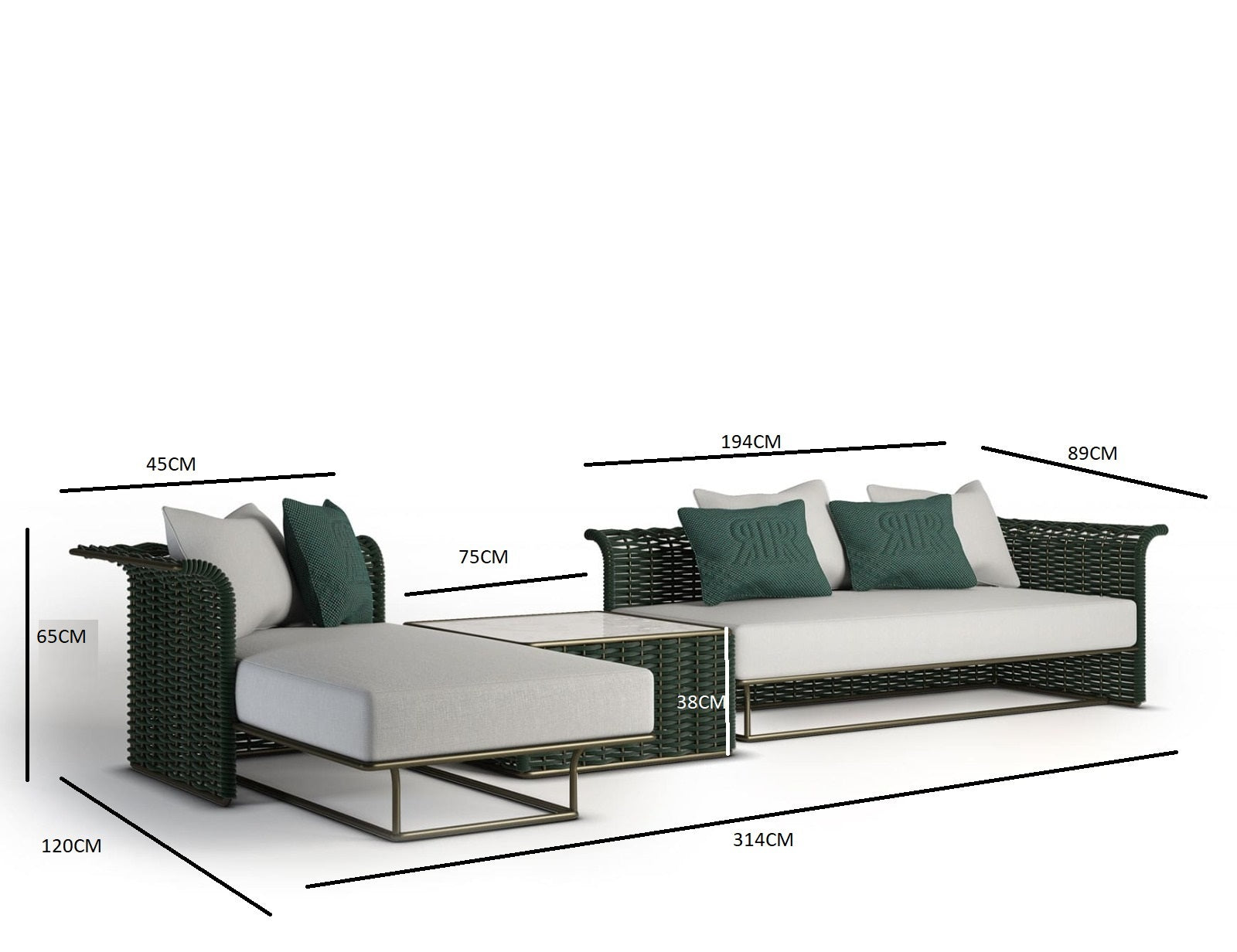 Marina outdoor sofa