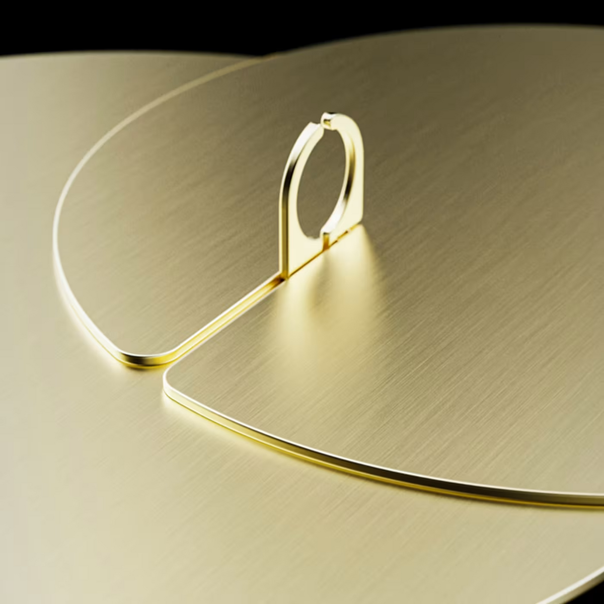 Ed021 brass side table