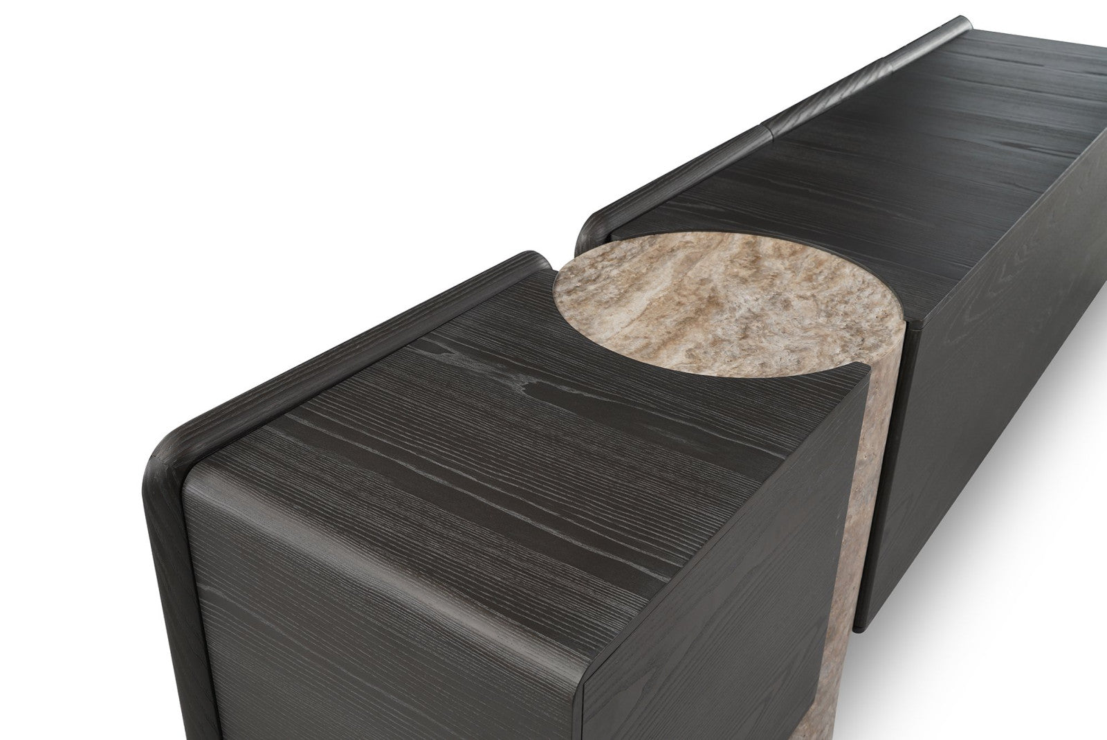 Stone Pillar tv unit