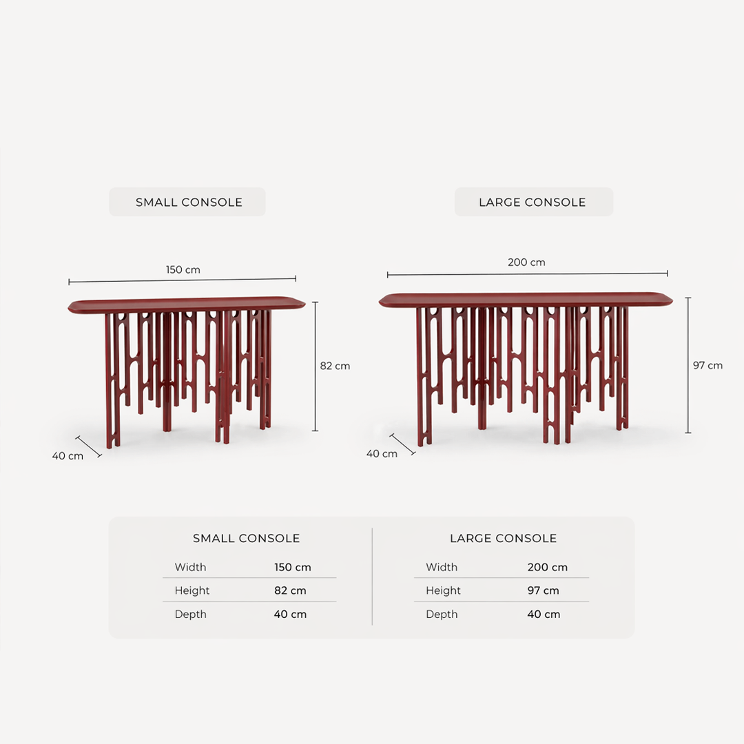 Majestic Bamboo Heritage Console