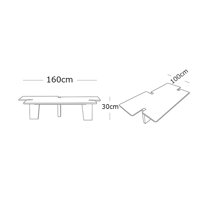 Milton Modern Elegance Coffee Table