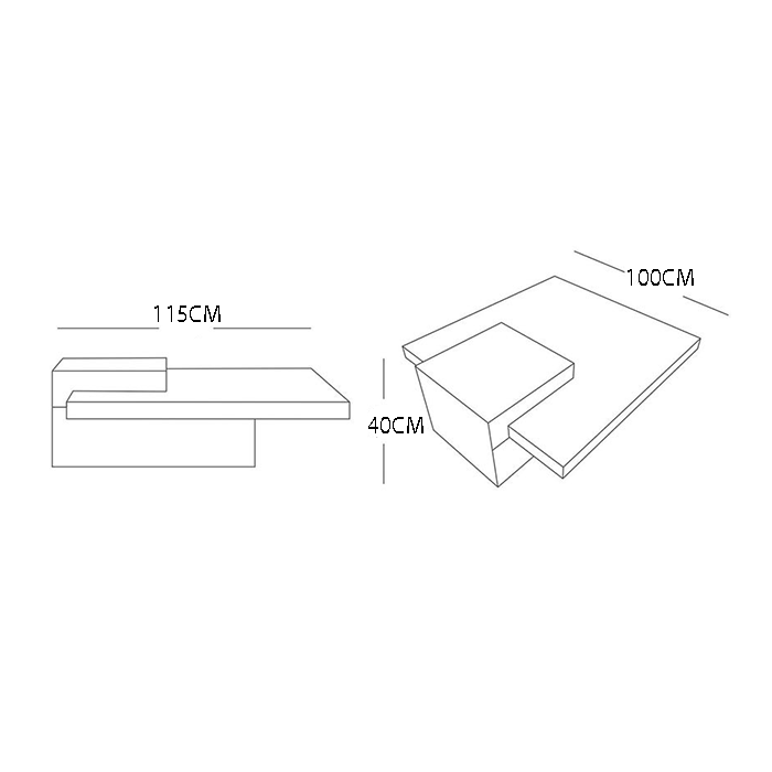 Slice Modern Elegance Coffee Table