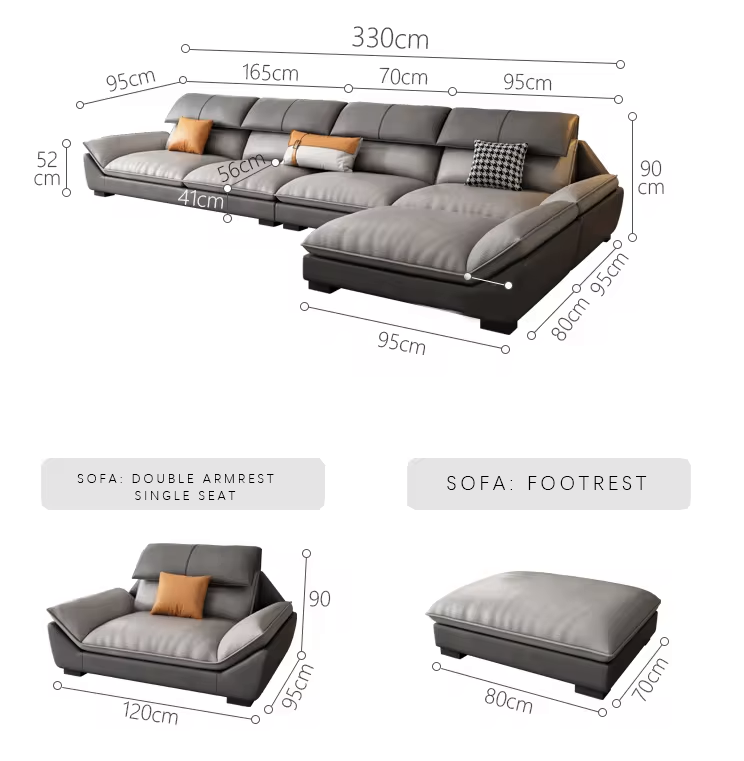 Modern corner sofa