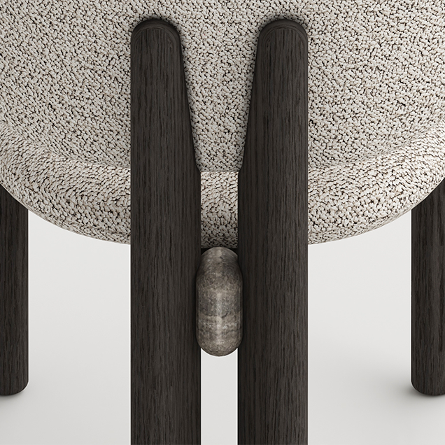 European design dining chair