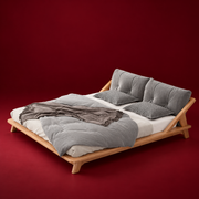 Customizable Elegant Wood Bed