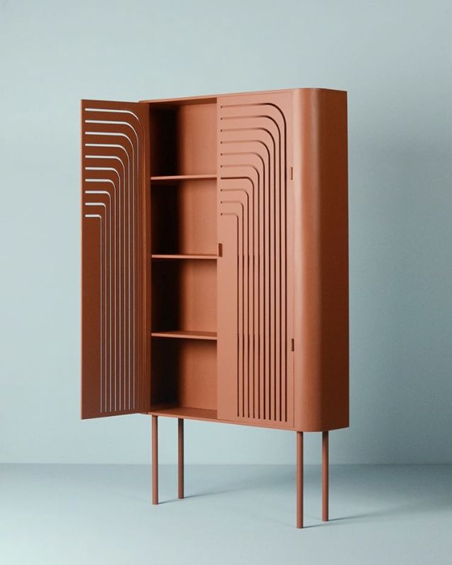 Arcadia Sculpt High Cabinet