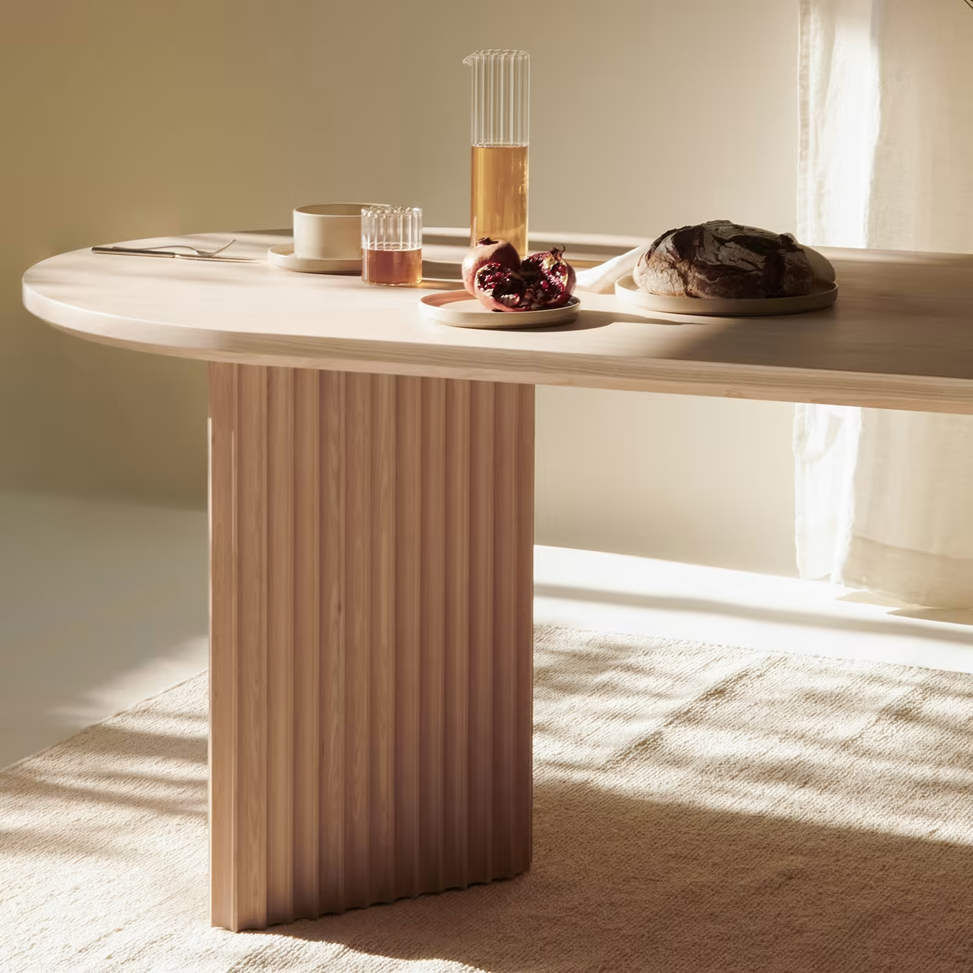 Basalto natural ash table