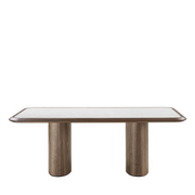 Diamante recta dining table