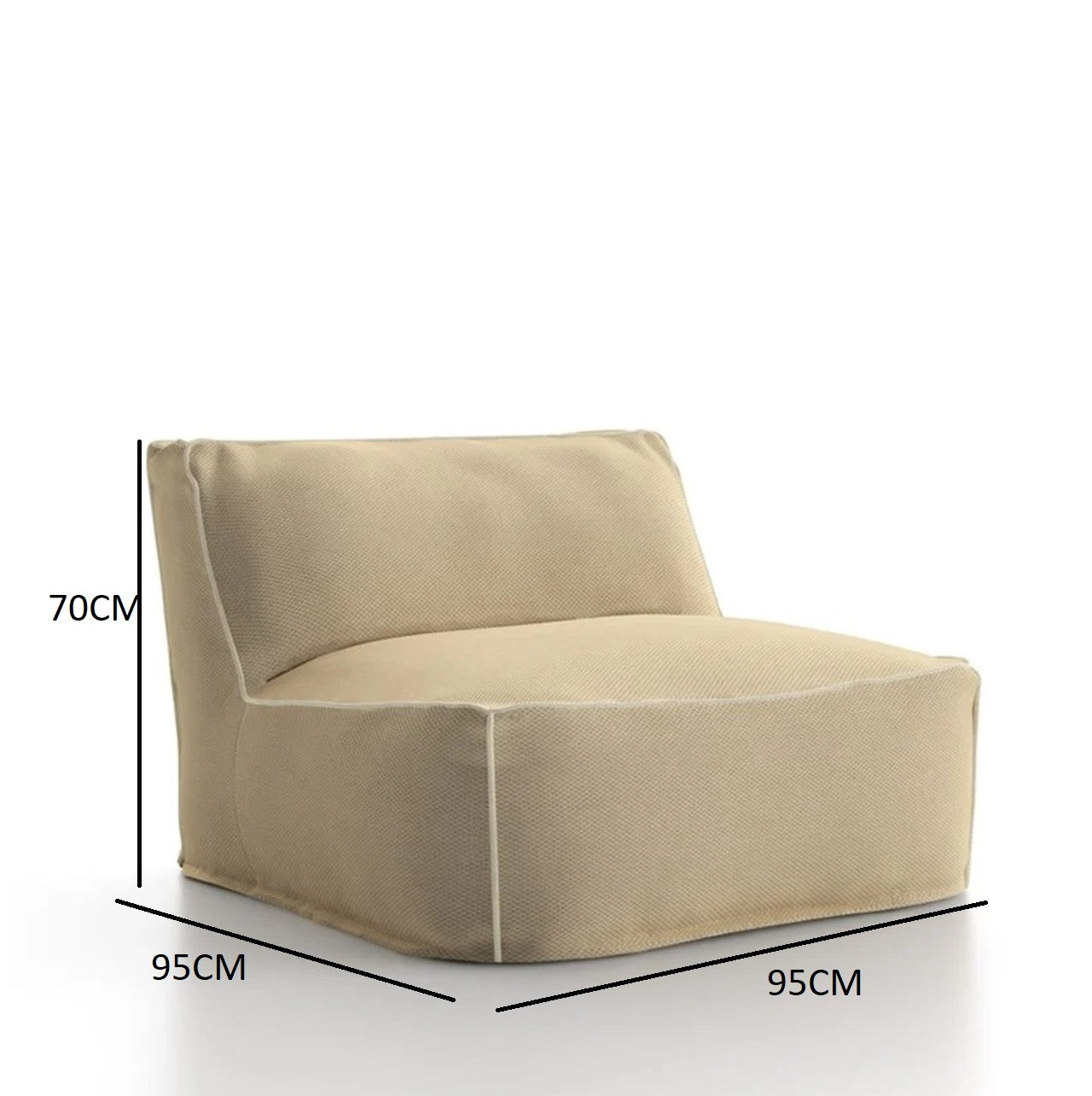 Soft Modulo Outdoor Center Chair
