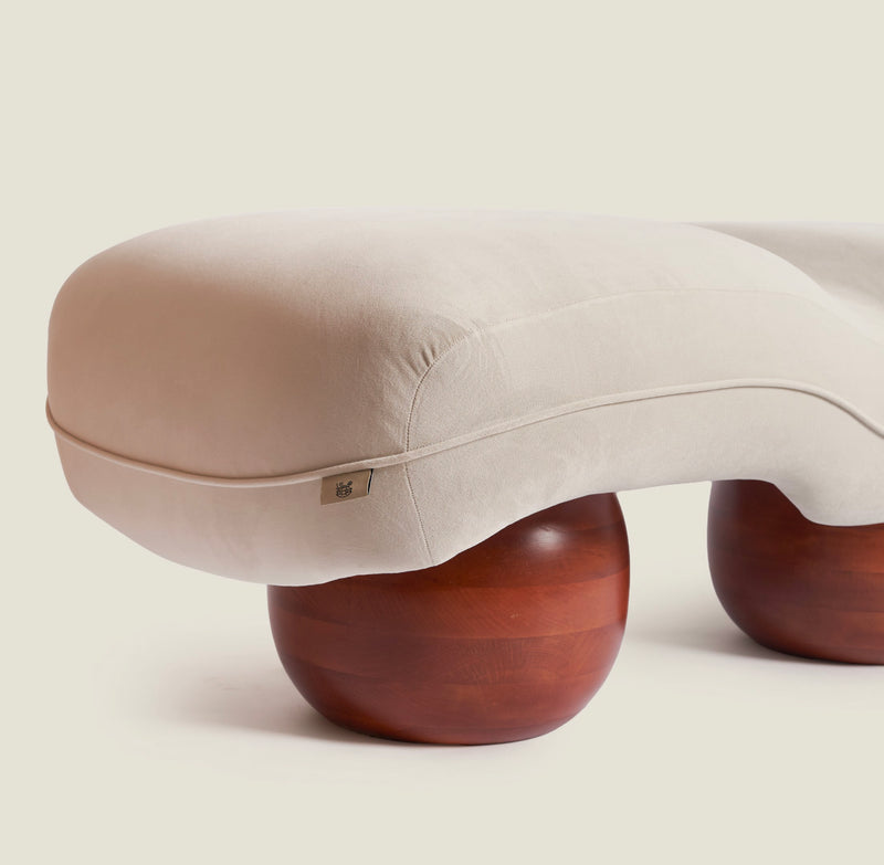 Bench with a distinctive elegant design