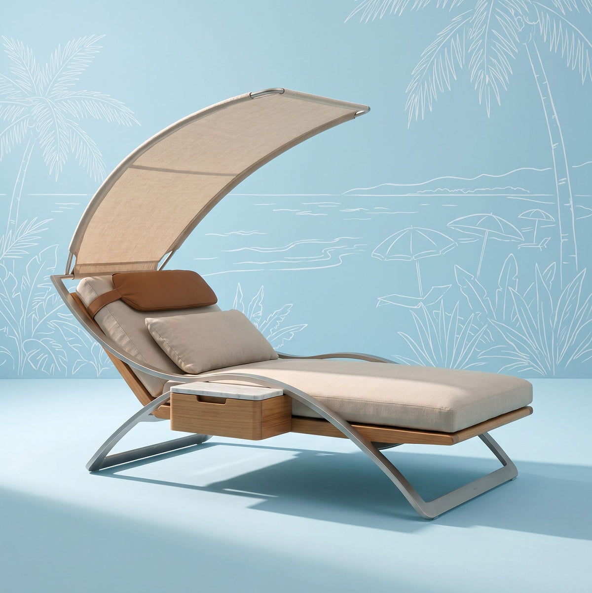 Astoria chaise longues