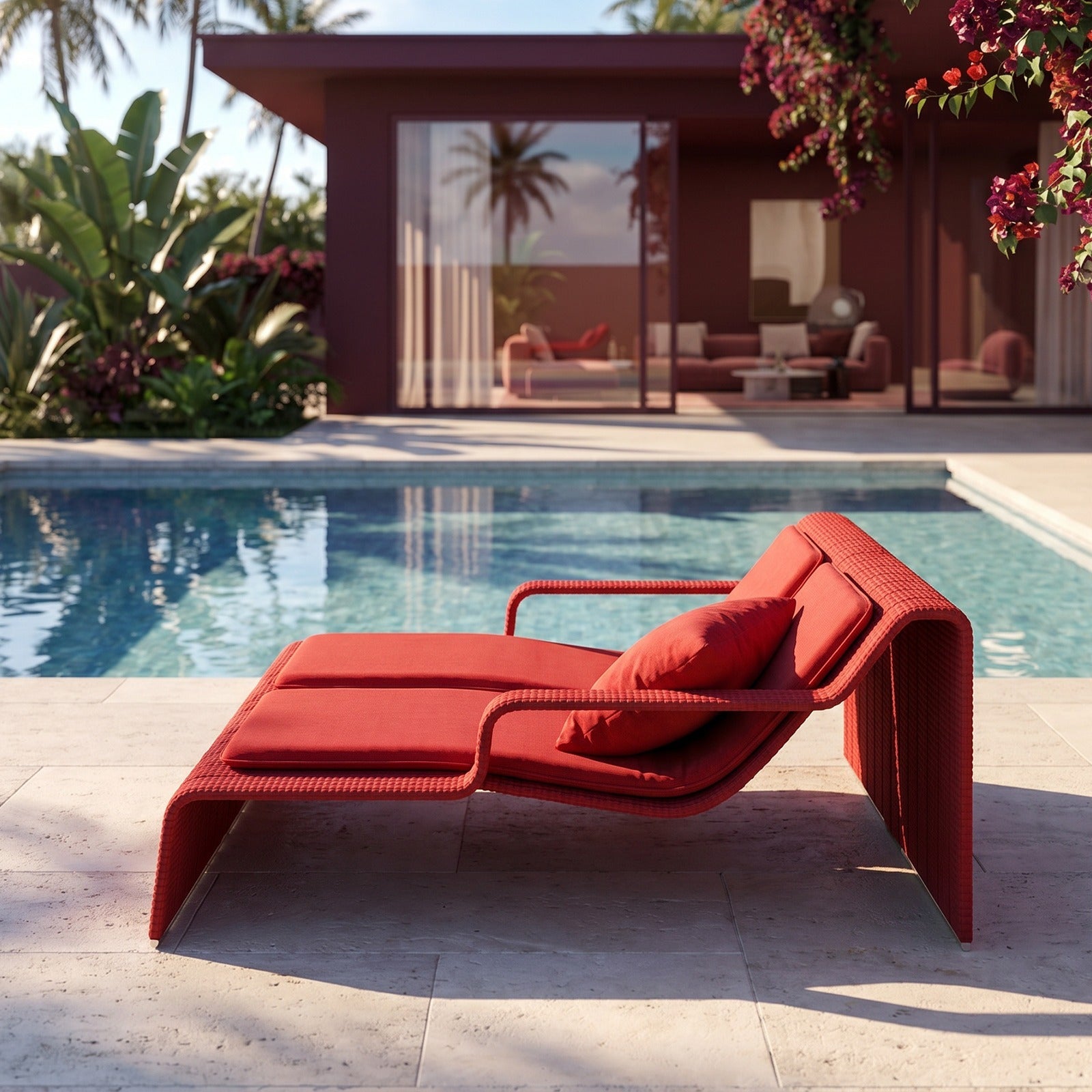 Structure Chaise longues