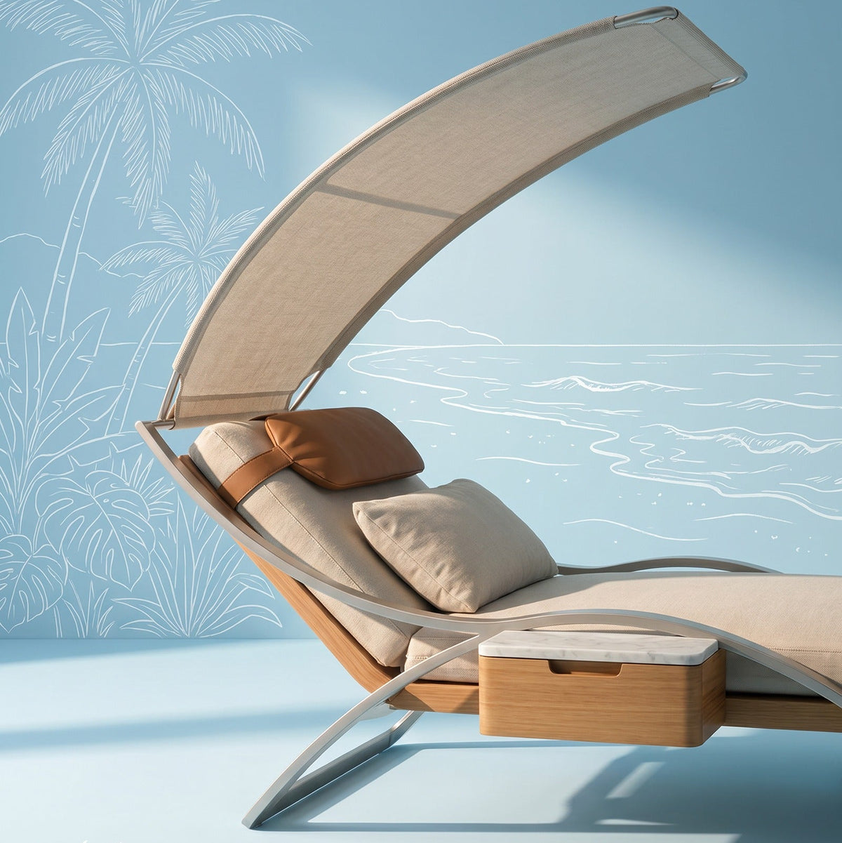 Astoria chaise longues