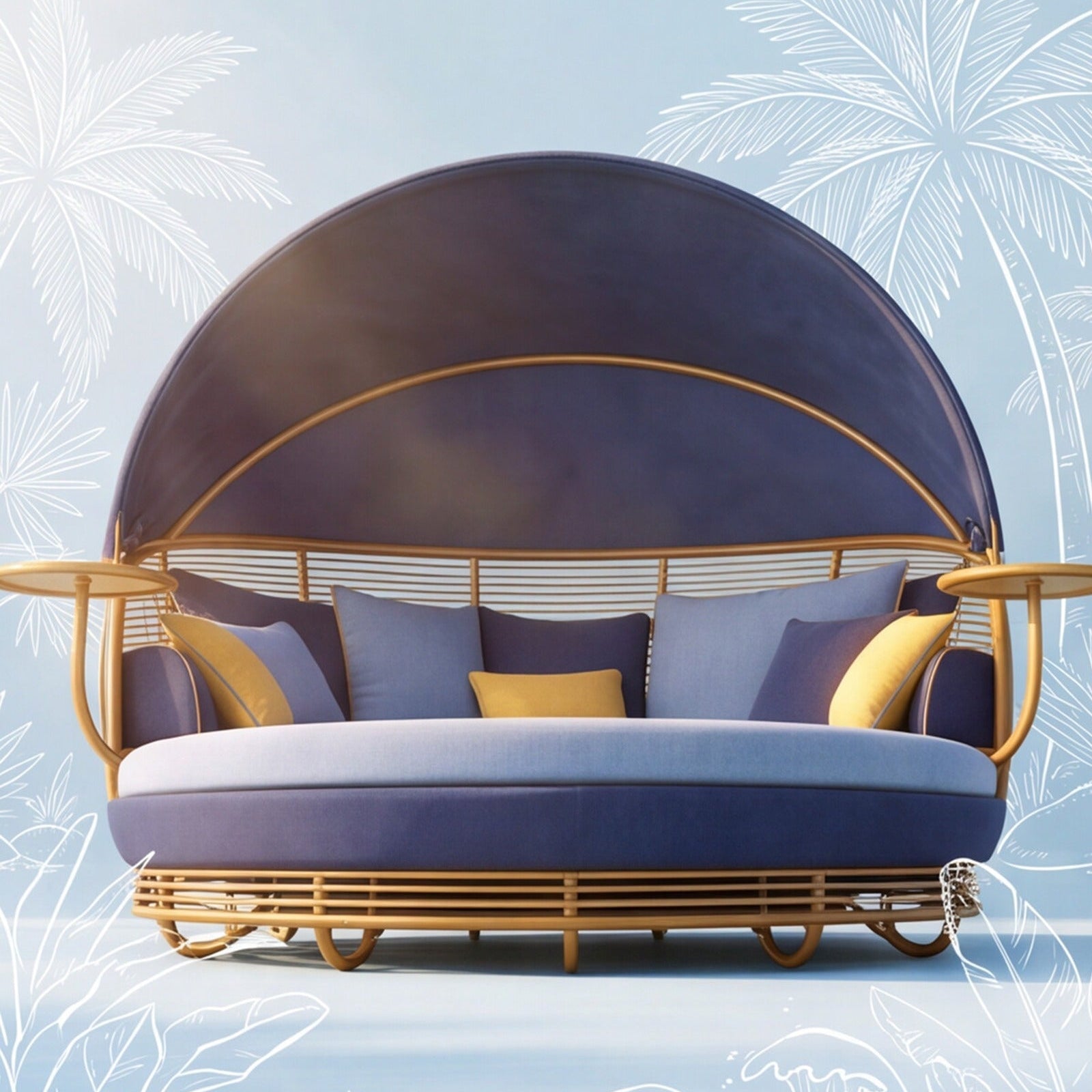 Laguna round sofa