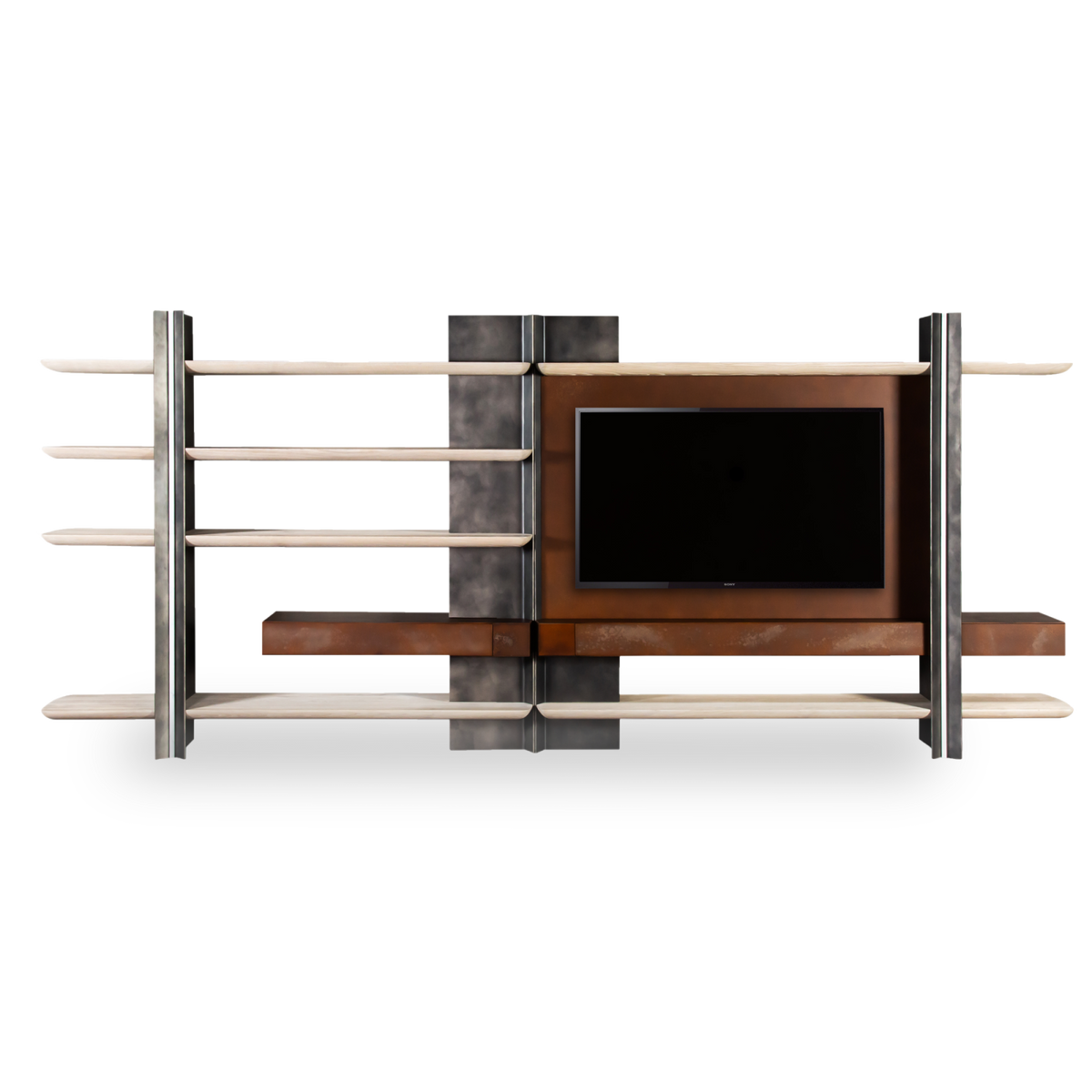 Luxury wall system for TV Unit