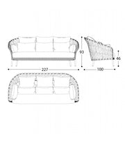 Cocooning Woven Sofa