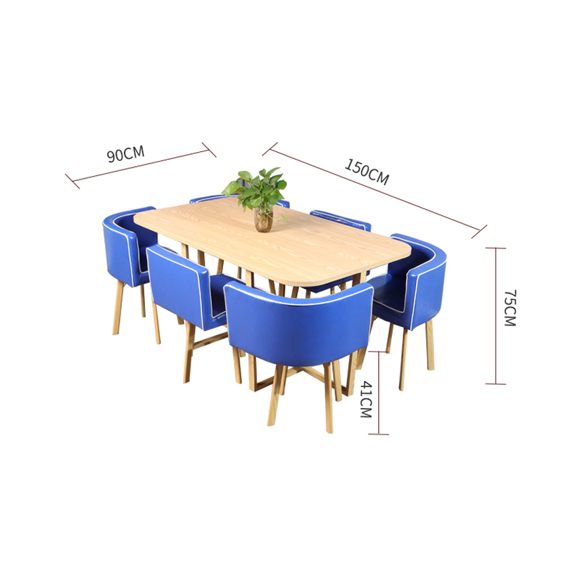 Chic Six-Seater Dining Table