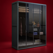 Glass wardrobe