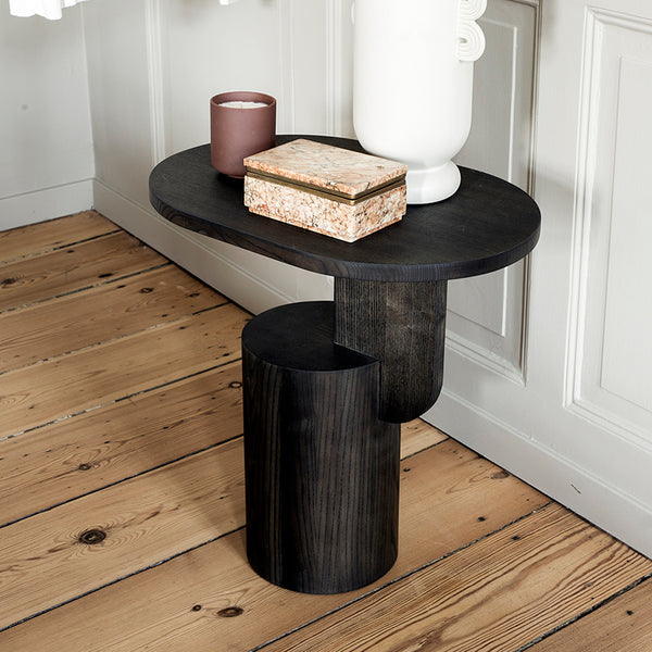 Modern round side table