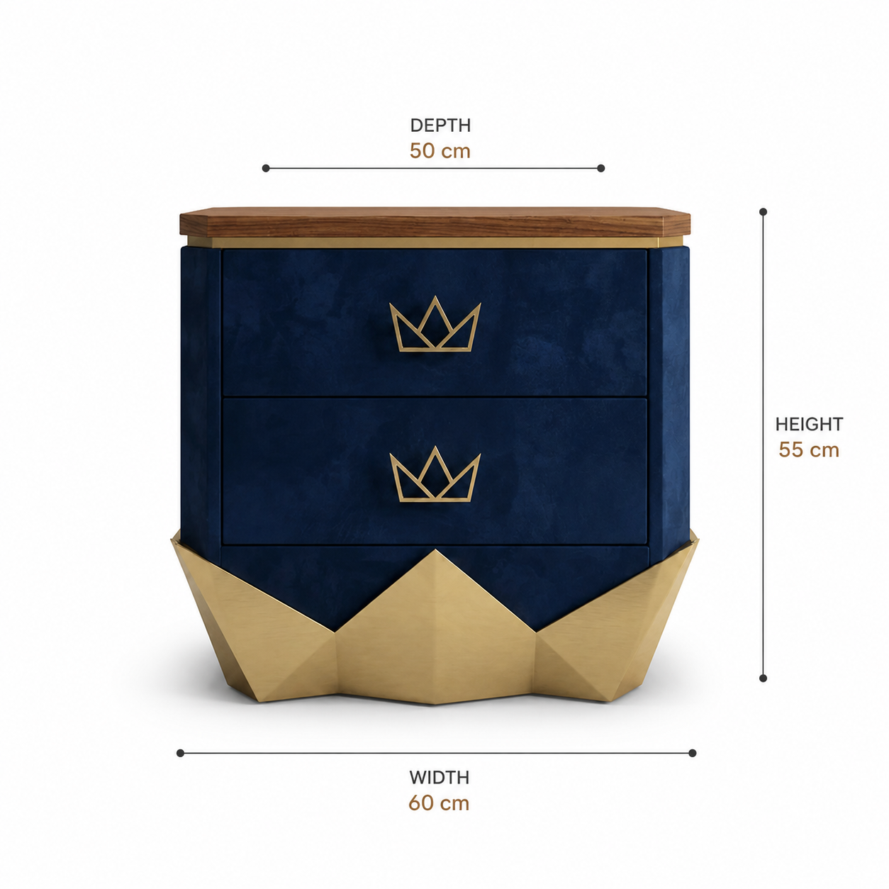 Sovereign Crown | Crest Nightstand