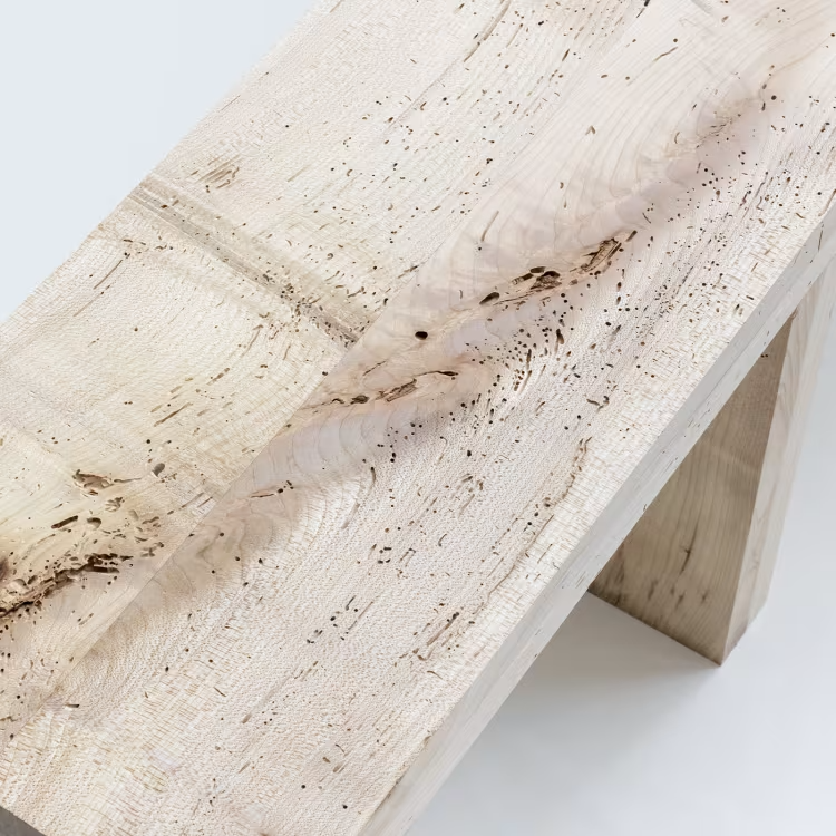 Alalunga wood bench