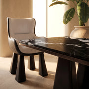 Evergreen dining table and chairs