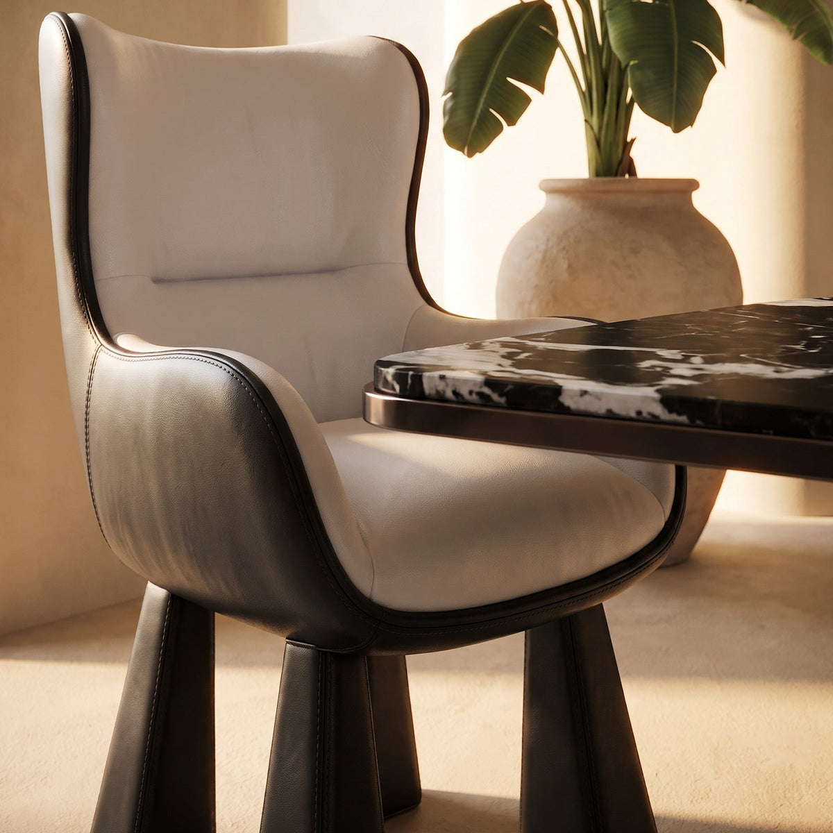 Evergreen dining table and chairs
