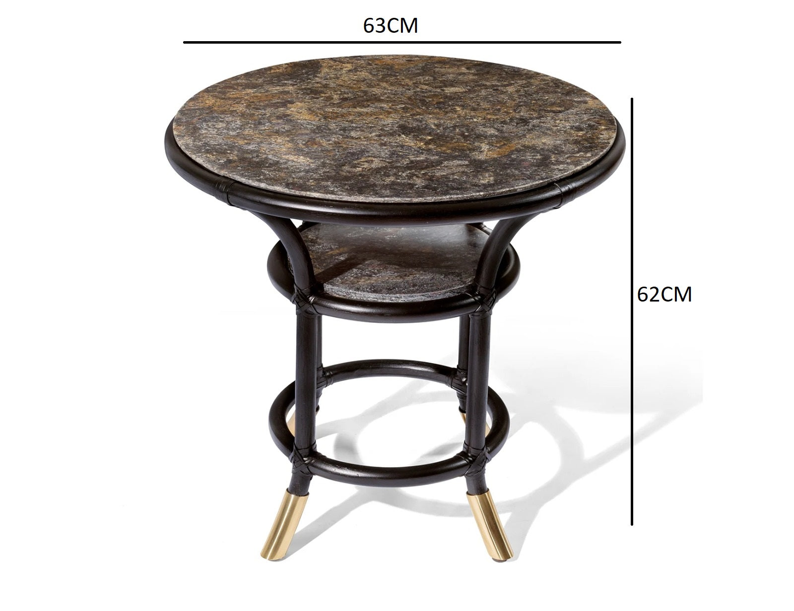 Round table with a distinctive design
